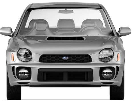 Subaru Impreza WRX 2001 Modelo 3D