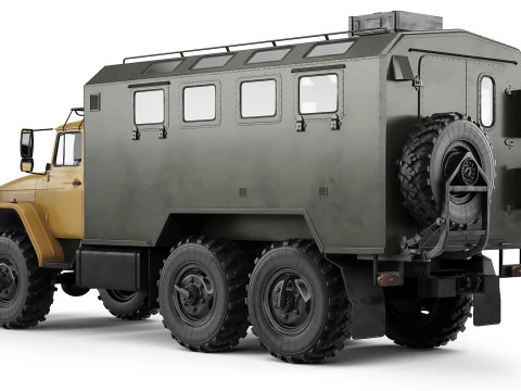 Ural 4320 kung 2015 Modelo 3D