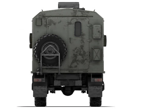 Ural 4320 kung 2015 Modelo 3D