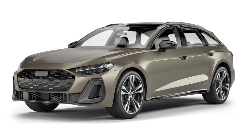 Audi A5 Avant 2025 Modelo 3D .c4d .max .obj .3ds .fbx .stl .blend