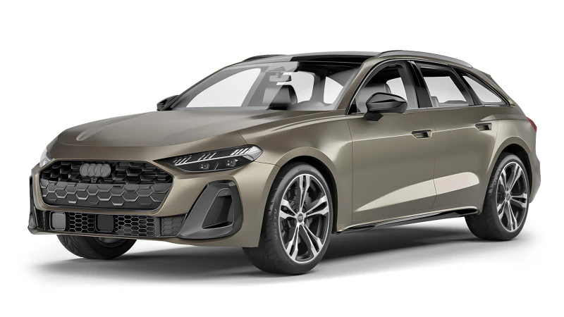 Audi A5 Avant 2025 3D Model .c4d .max .obj .3ds .fbx .stl .blend 