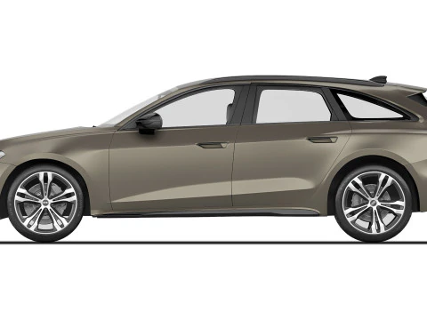 Audi A5 Avant 2025 3D Model
