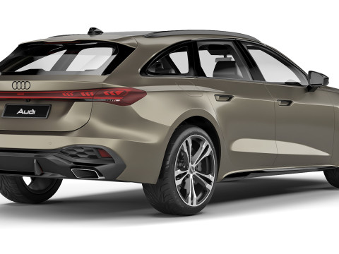 Audi A5 Avant 2025 Modelo 3D