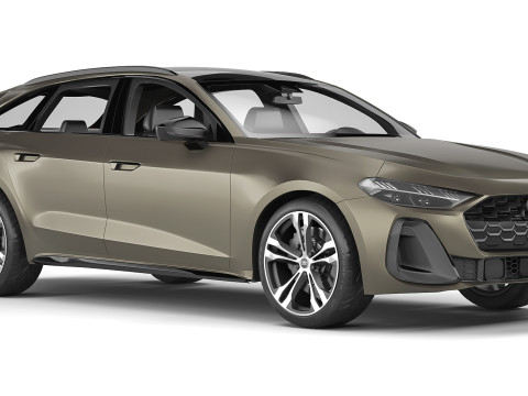 Audi A5 Avant 2025 Modelo 3D