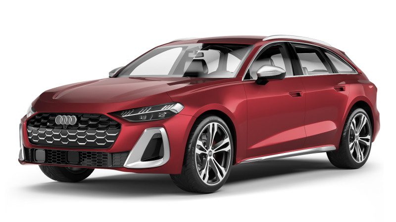 Audi S5 Avant 2025 Modelo 3D .c4d .max .obj .3ds .fbx .stl .blend