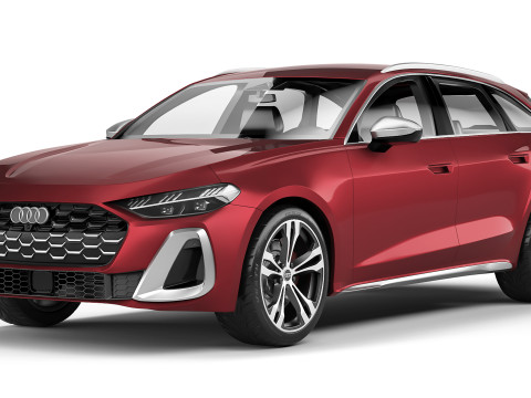 Audi S5 Avant 2025 3D Model