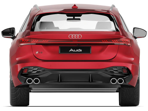 Audi S5 Avant 2025 Modello 3D