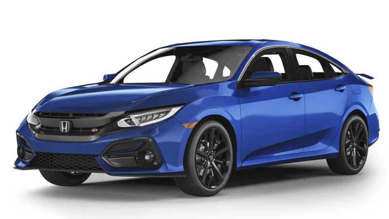 Honda Civic Sedan Si 2020 3D Model .c4d .max .obj .3ds .fbx .stl .blend 
