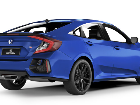 Honda Civic Sedan Si 2020 3D Модель