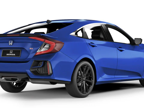 Honda Civic Sedan Si 2020 3D Model