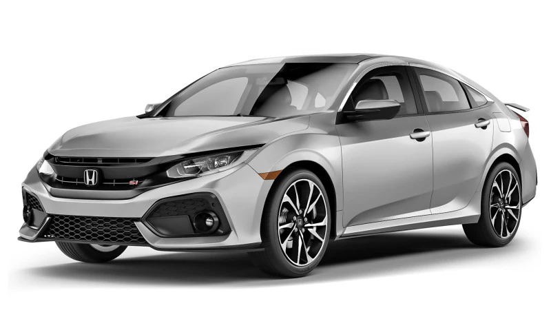 Honda Civic Sedan Si 2017 3D Model .c4d .max .obj .3ds .fbx .stl .blend 
