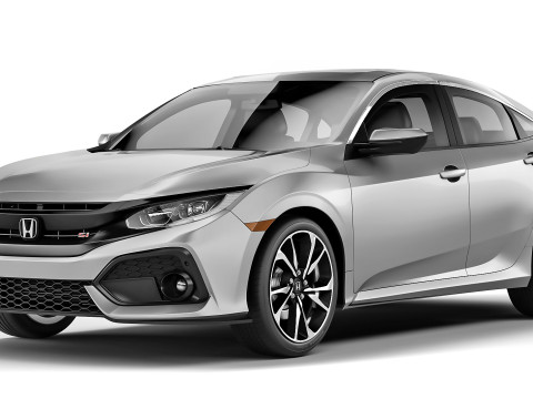Honda Civic Sedan Si 2017 3D Модель