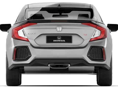 Honda Civic Sedan Si 2017 3D Model