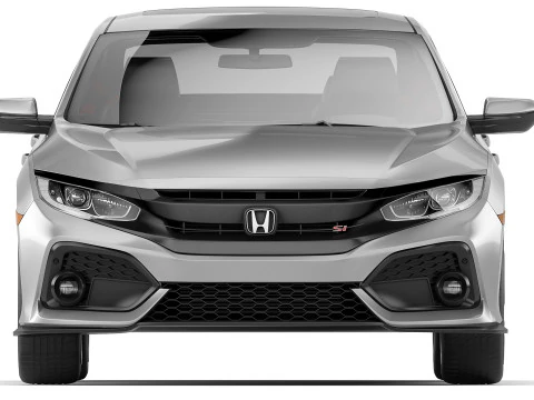 Honda Civic Sedan Si 2017 3D Model