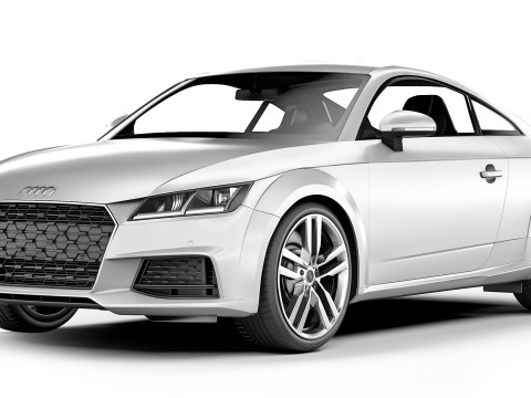 Audi TT Coupe 2019 3D-Modell