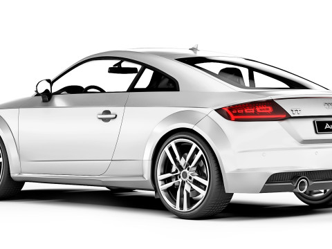 Audi TT Coupe 2019 3D Model