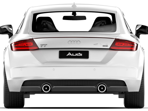 Audi TT Coupe 2019 3D Model