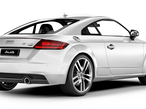 Audi TT Coupe 2019 3D Model