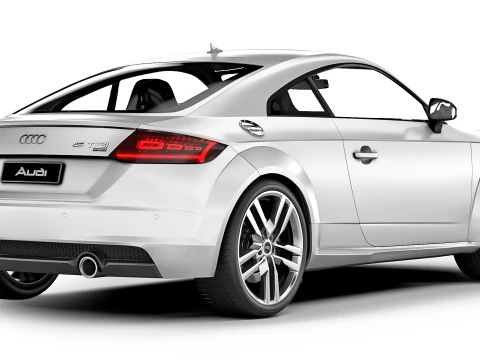 Audi TT Coupe 2019 3D Model