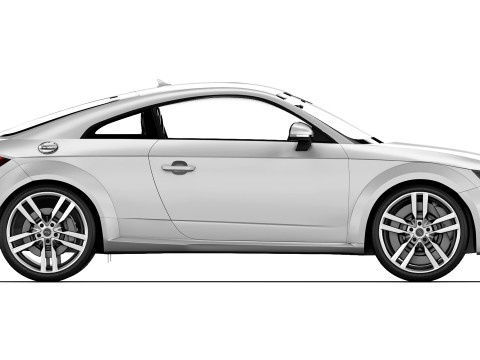 Audi TT Coupe 2019 3D Model