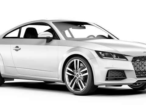 Audi TT Coupe 2019 3D Model