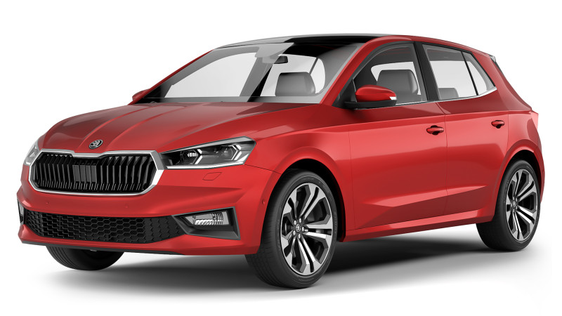 Skoda Fabia 2022 Modello 3D .c4d .max .obj .3ds .fbx .stl .blend