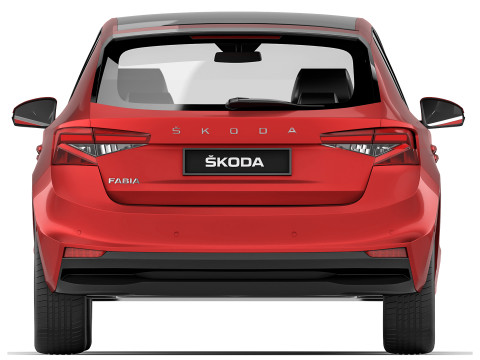Skoda Fabia 2022 Modello 3D