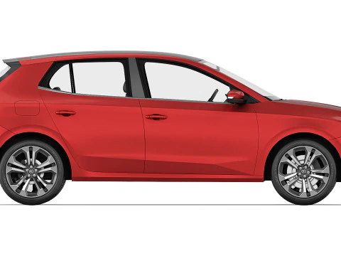 Skoda Fabia 2022 3D Model