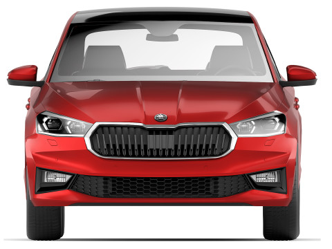 Skoda Fabia 2022 Modello 3D