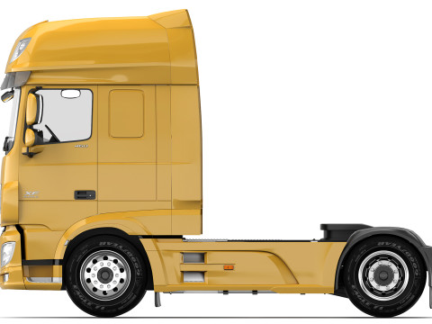 DAF XF 106 460 2016 Modèle 3D