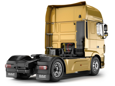 DAF XF 106 460 2016 Modèle 3D