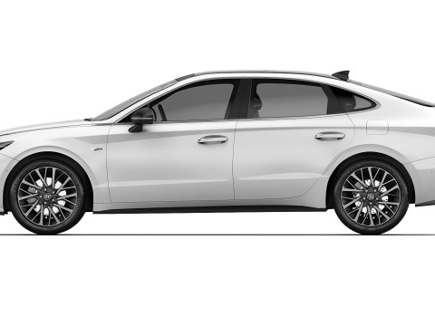 Hyundai Sonata N-Line 2020 3D-Modell