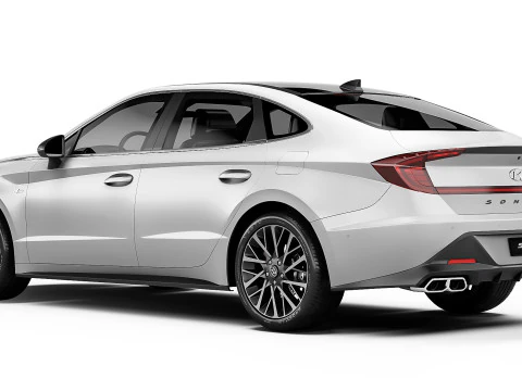 Hyundai Sonata N-Line 2020 3D Model