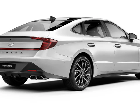 Hyundai Sonata N-Line 2020 3D Model