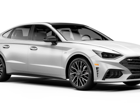 Hyundai Sonata N-Line 2020 3D-Modell