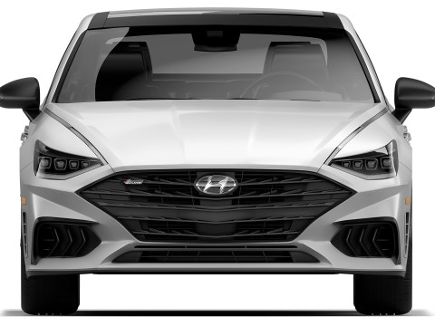 Hyundai Sonata N-Line 2020 3D-Modell