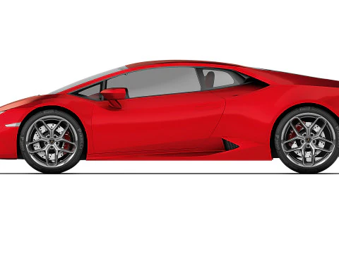 Huracan LP580-2 2017 3D Model