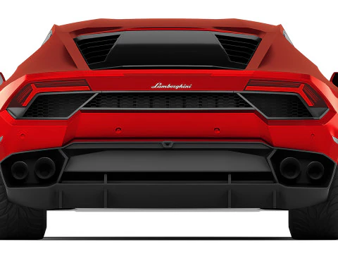 Huracan LP580-2 2017 3D Model