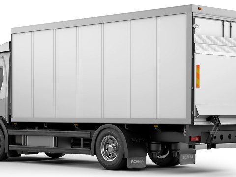 Scania P500 lorry truck 2018 Modelo 3D