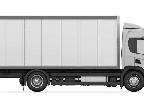 Scania P500 lorry truck 2018 Modelo 3D