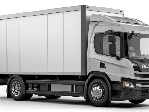Scania P500 lorry truck 2018 Modelo 3D