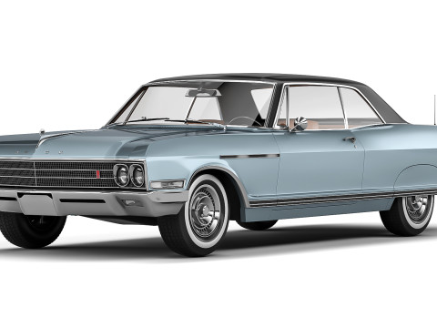Buick Electra 225 Coupe 1966 3D Модель