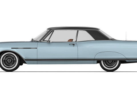 Buick Electra 225 Coupe 1966 Modèle 3D