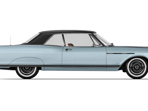 Buick Electra 225 Coupe 1966 3D Model
