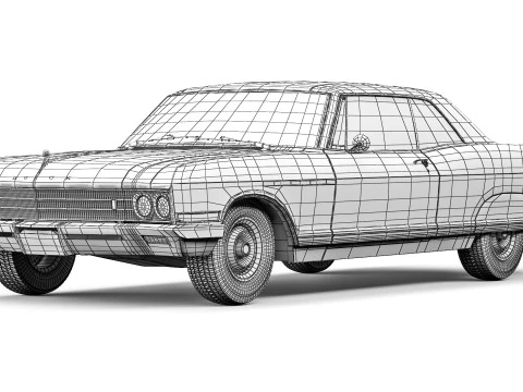 Buick Electra 225 Coupe 1966 3D Model