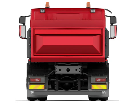 Scania P500 tipper 2018 3D Model