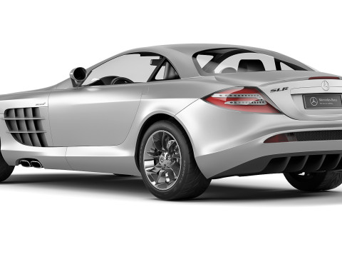 Mercedes-Benz SLR McLaren 2004 3D-Modell