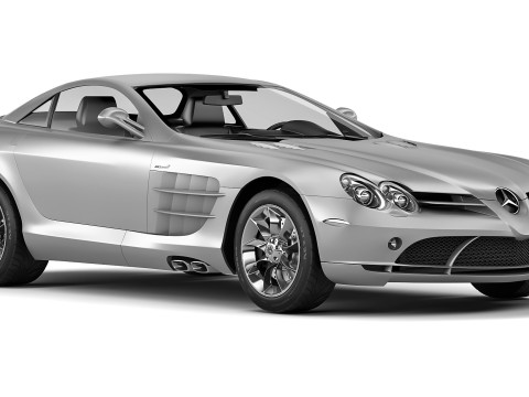 Mercedes-Benz SLR McLaren 2004 3D-Modell