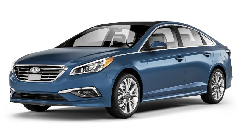 Hyundai Sonata LF 2014 3D Model .c4d .max .obj .3ds .fbx .stl .blend