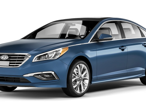 Hyundai Sonata LF 2014 3D Модель